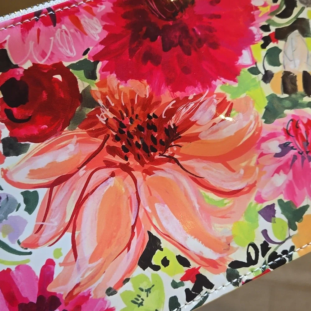 Kate Spade New York Floral Zipper Pencil Pouch